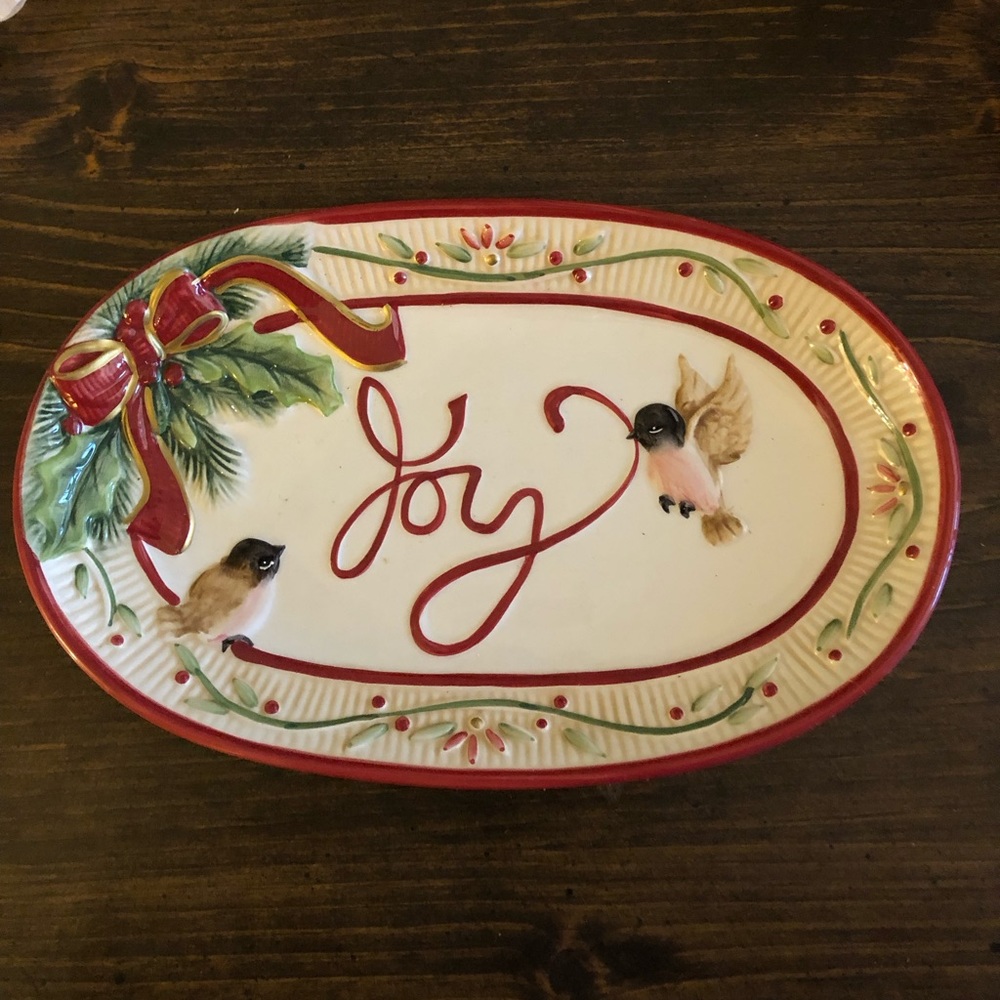 Fitz and Floyd Sentiment Tray 2011